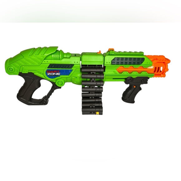 DART ZONE Powerbolt X Dart Belt Blaster, Green - Picture 1 of 6